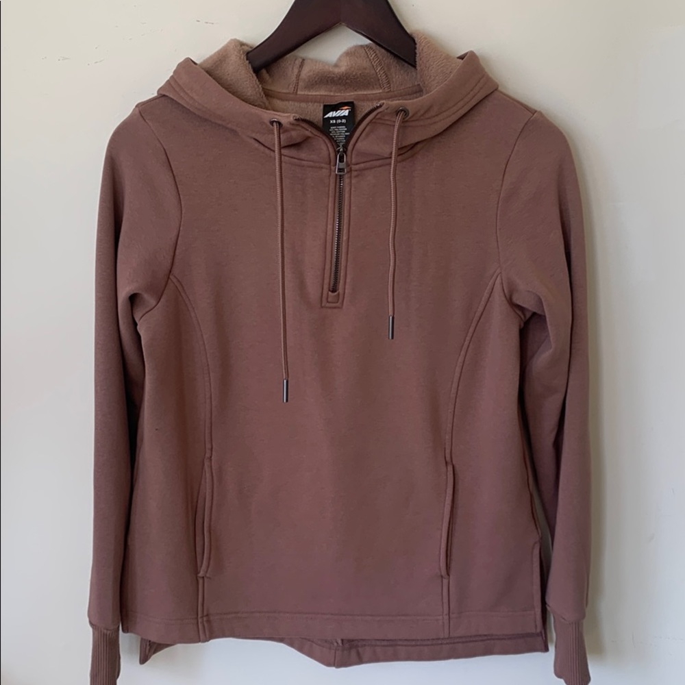 Avia Brown Hoodie Sweatshirt